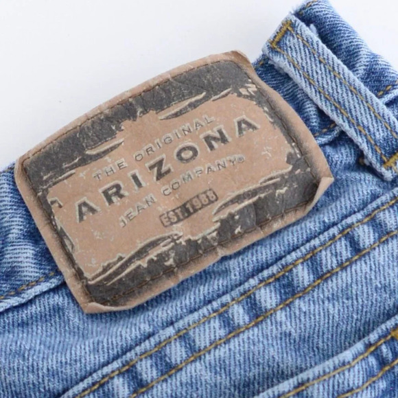 Y2K 09' Arizona  Jean Company Mid Wash Loose Fit Denim Blue Jeans Size 36X30 - Picture 13 of 13